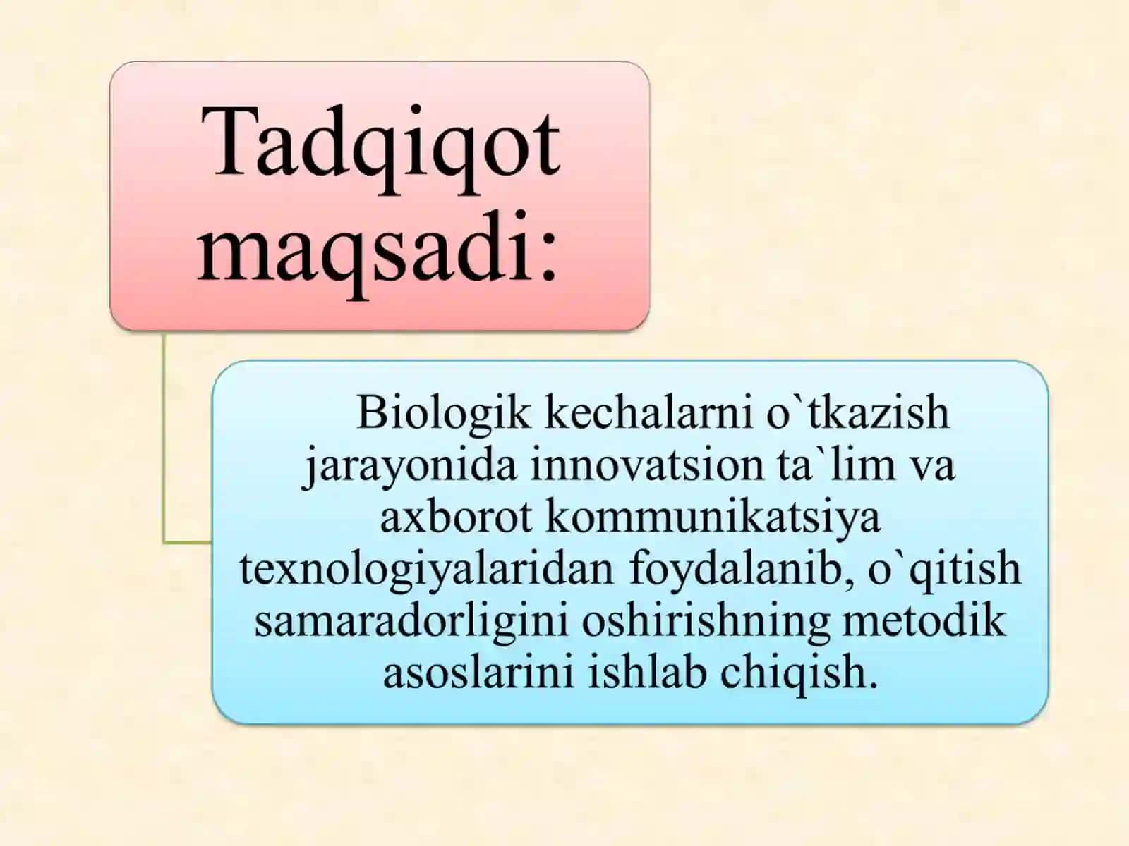 Maktabda biologiya sohasiga oid kechalarni tashkillashtirish metodikasi 4