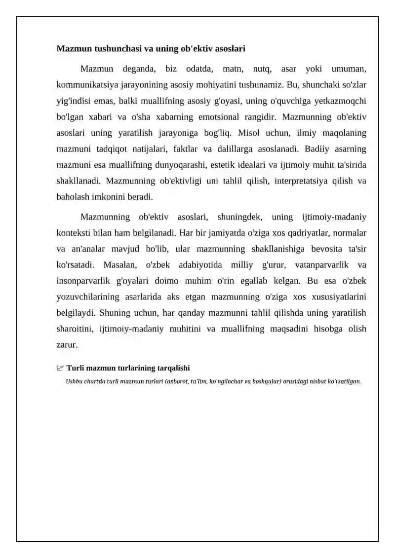 Narxning mazmuni va uning ob'ektiv asoslari 4
