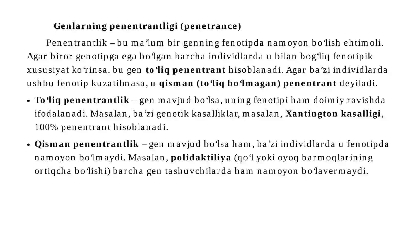 Tibbiy genetika moduli mazmun va 4