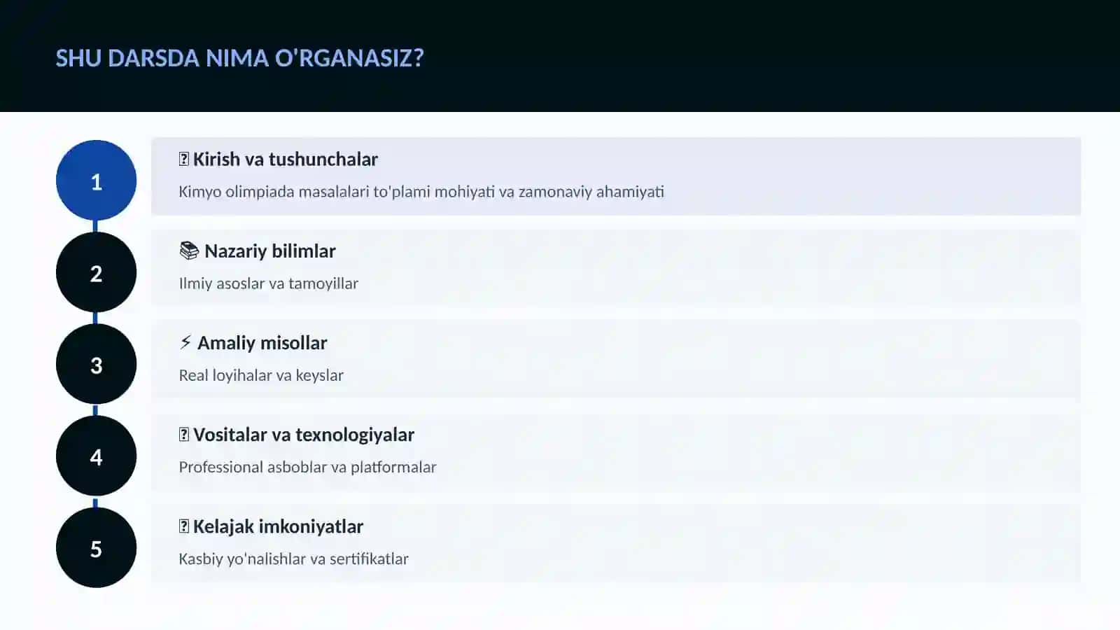 KIMYO OLIMPIADA MASALALARI TO'PLAMI 4
