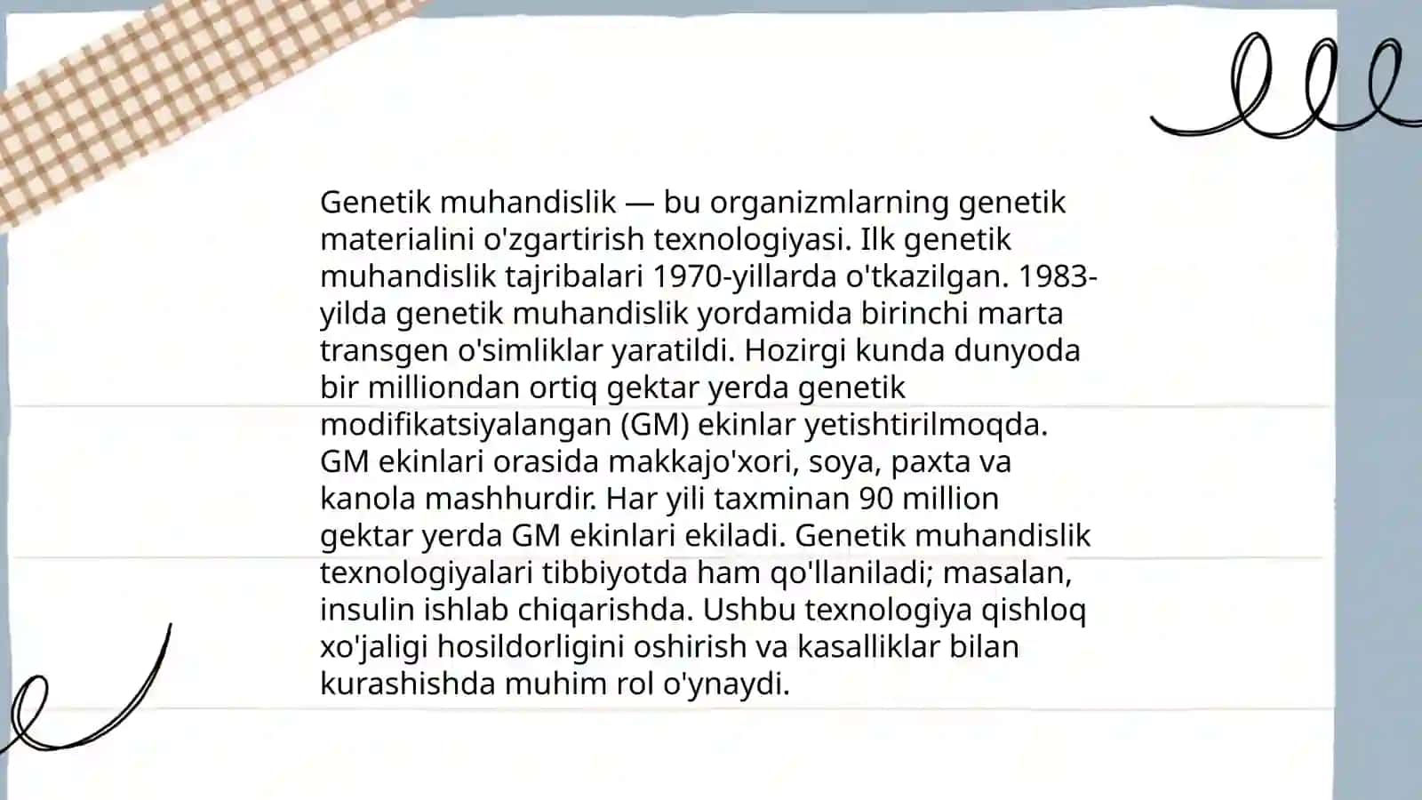 Lyoss jinslarning genetik tiplari 4