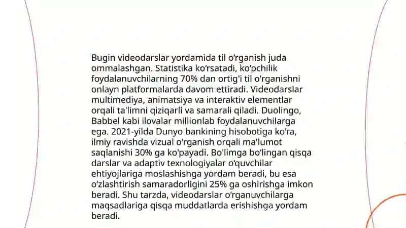 Chet tili o'qitishning auditoriyadan va sinfdan tashqari texnologiyalari 4