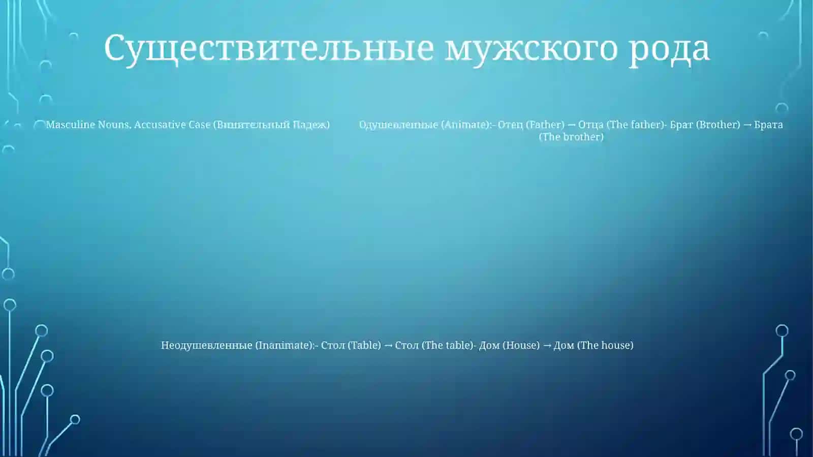 ВинителниеПадеж 4