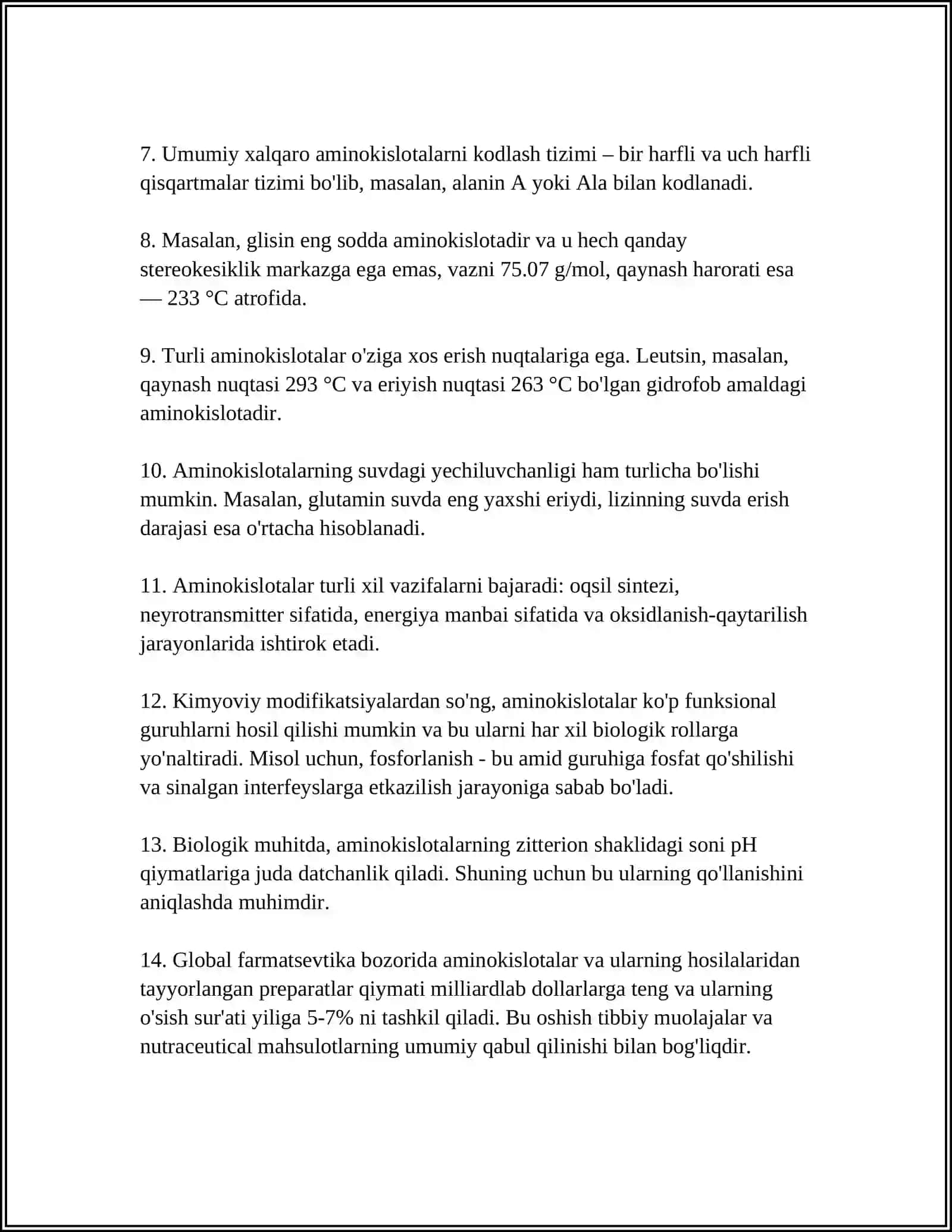 -AMINOKISLOTALARNING RANGLI REAKSIYALARI 4