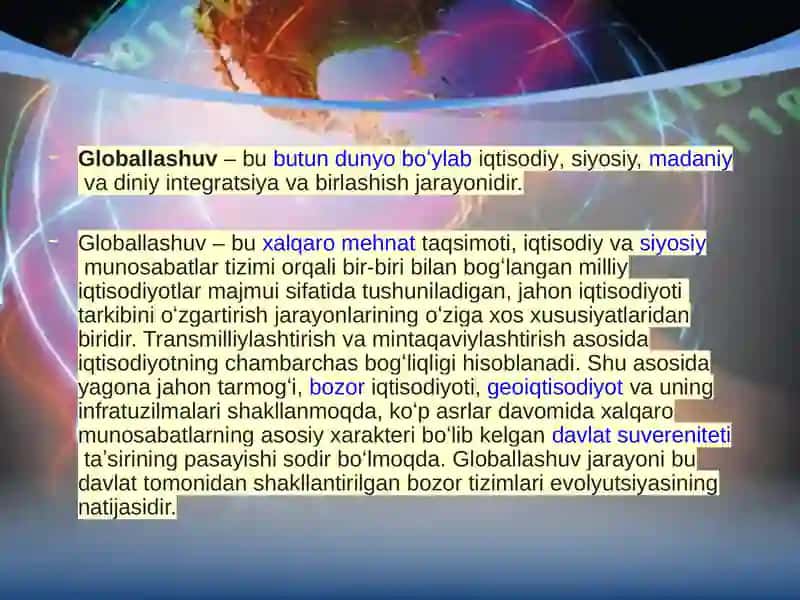 Globallashuv 4