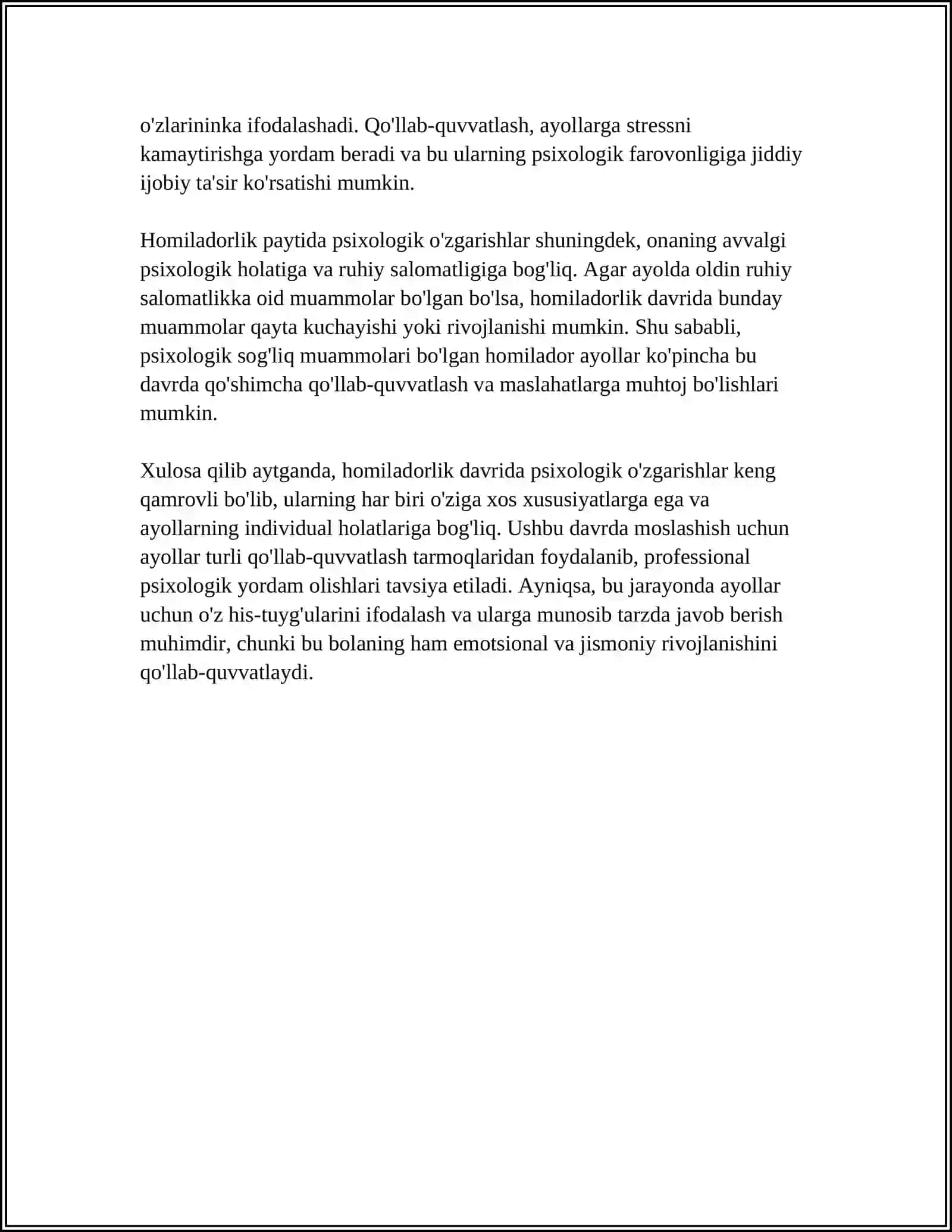 PRENATAL PSIXOLOGIYASI 4