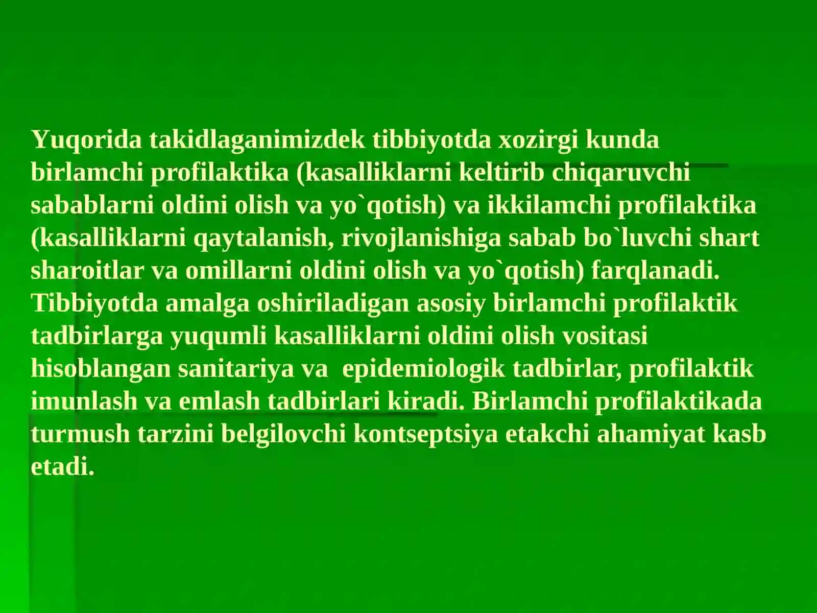 Sanitariya-epidemiologiyaxizmatini tashkil etish 4