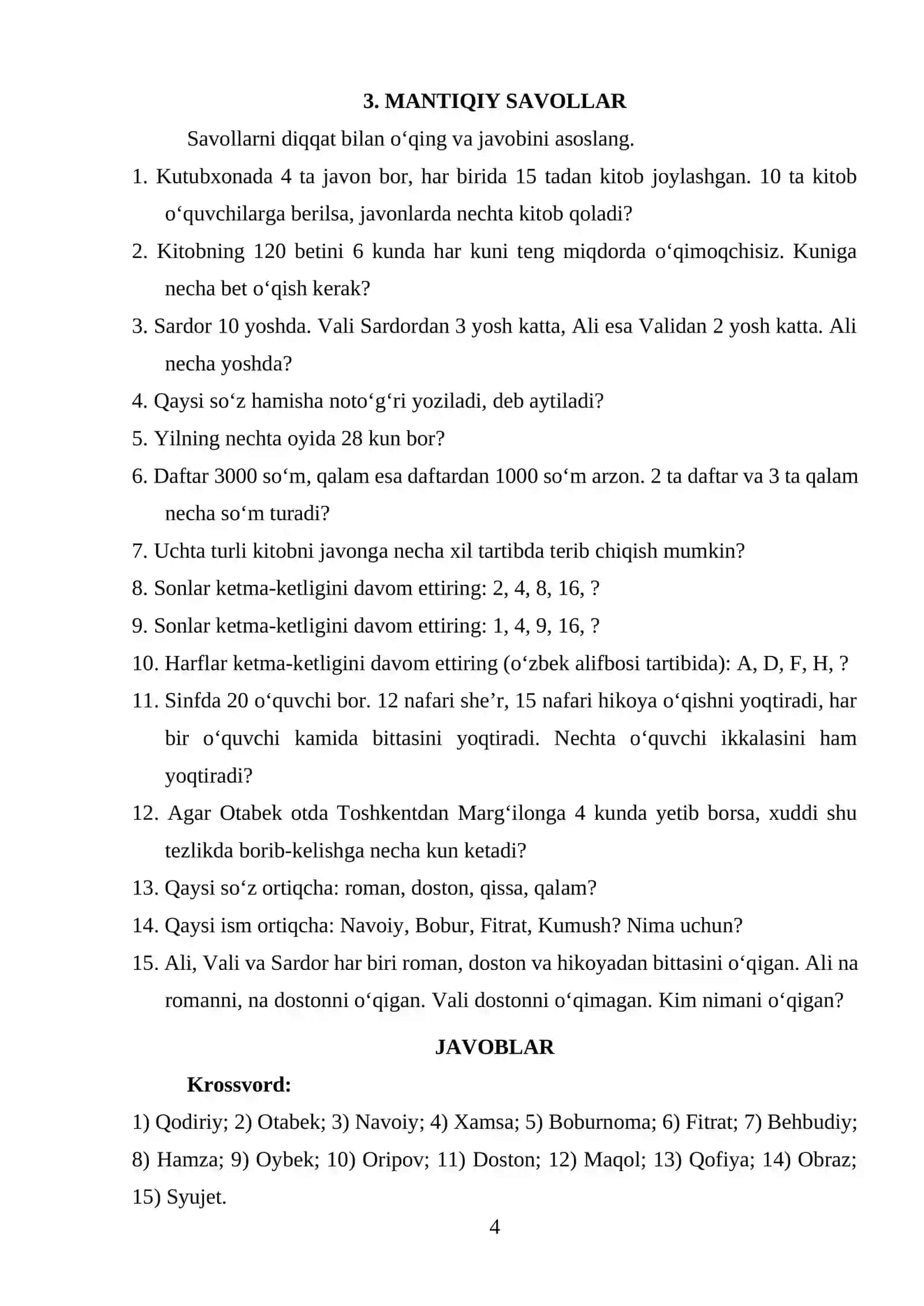 «Zukko kitobxon» to‘plami 4