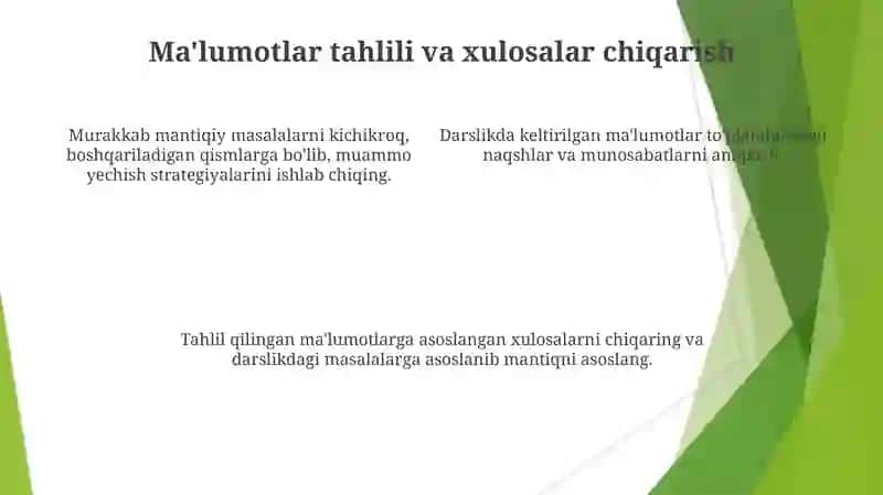 4 sinf matematika darsligi 4