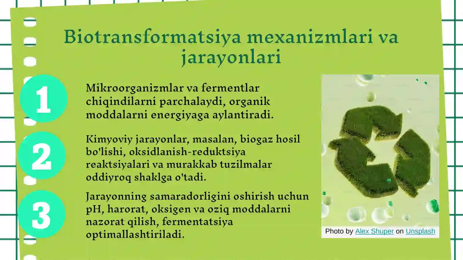 Biotransformatsiya qilish orqali energiya olish 4