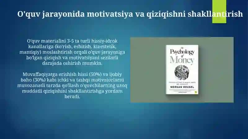 O'qituvchi Psixologiyasi 4