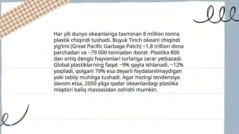 Gelabal ekalogik muammolar 4