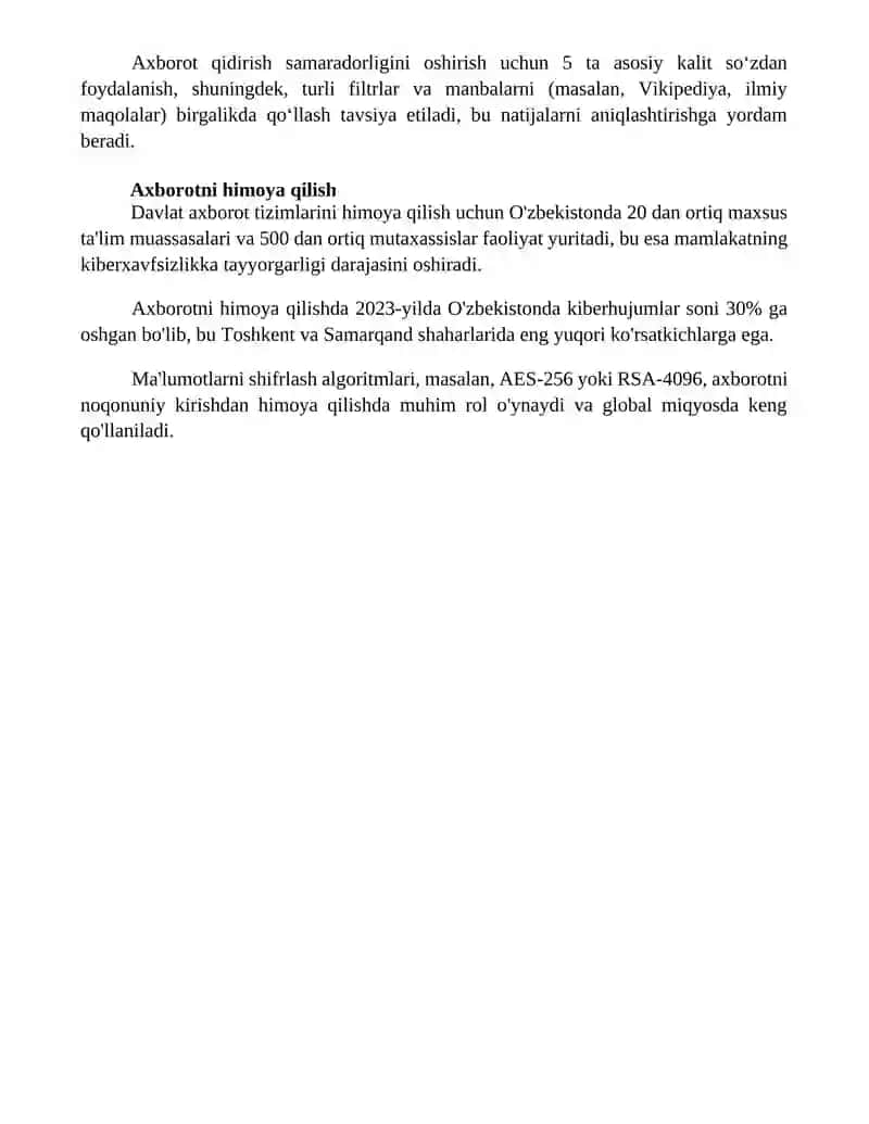 Axborot texnologiyalari 4