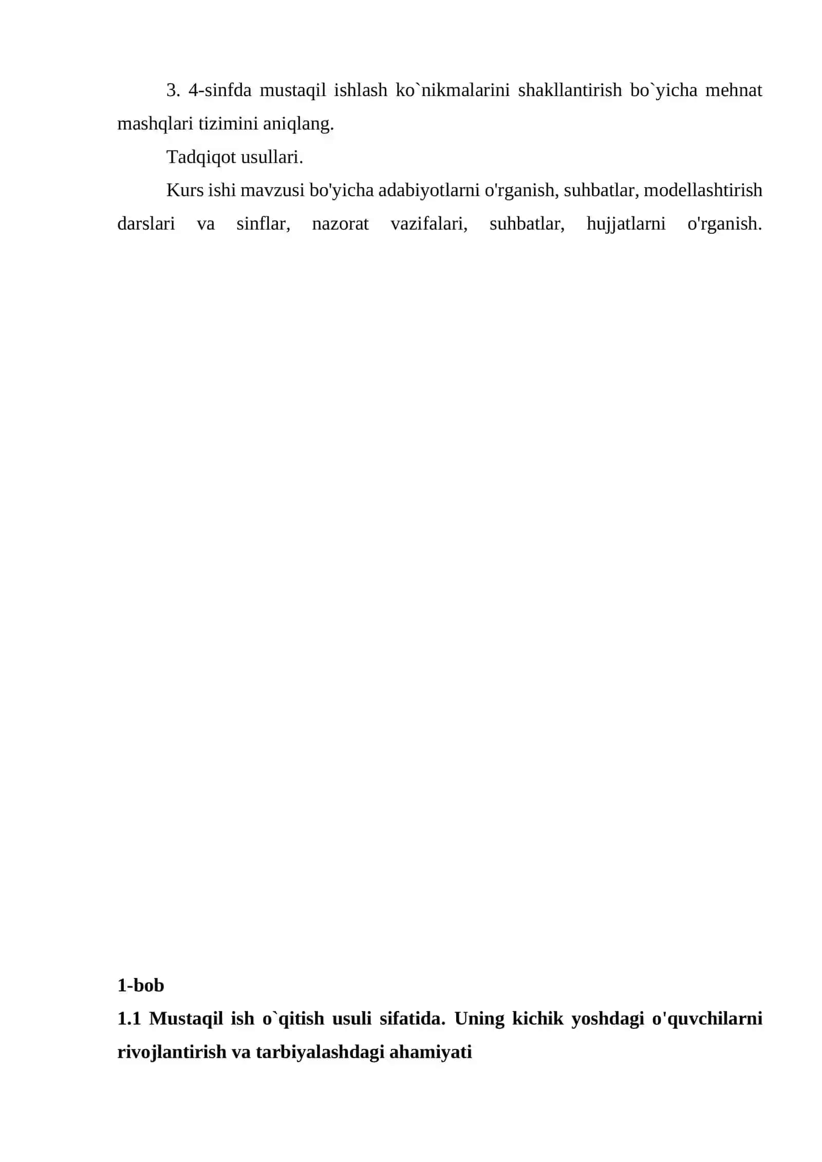 Boshlang`ich sinflarda matematika darslarida mustaqil ish 4
