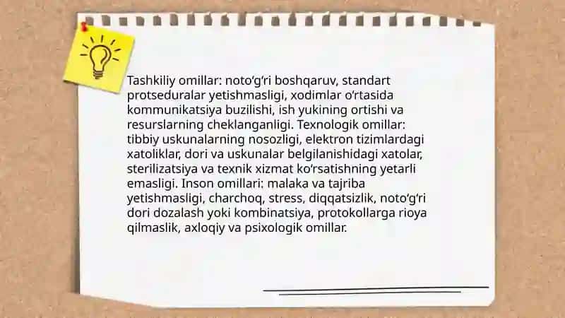 Xozirgi zamon tibbiyotida yatrogeniya muammolari 4