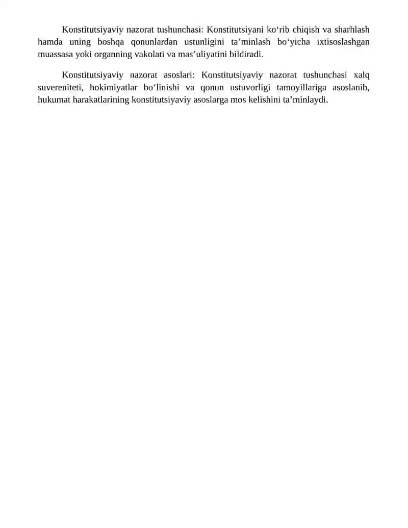 Konstitutsiyaviy Nazorat Tushunchasi Va Uning Asoslari 4