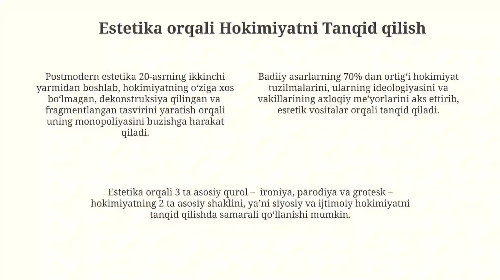 Din va estetika dialektikasi 4