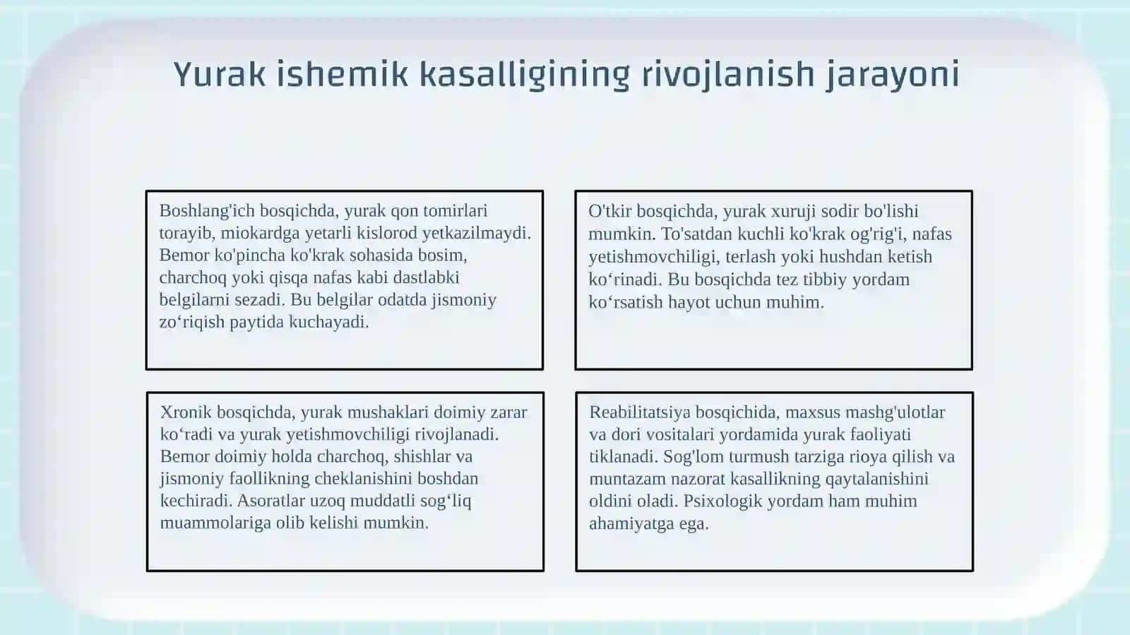 Yurak ishemik kasalligi 4