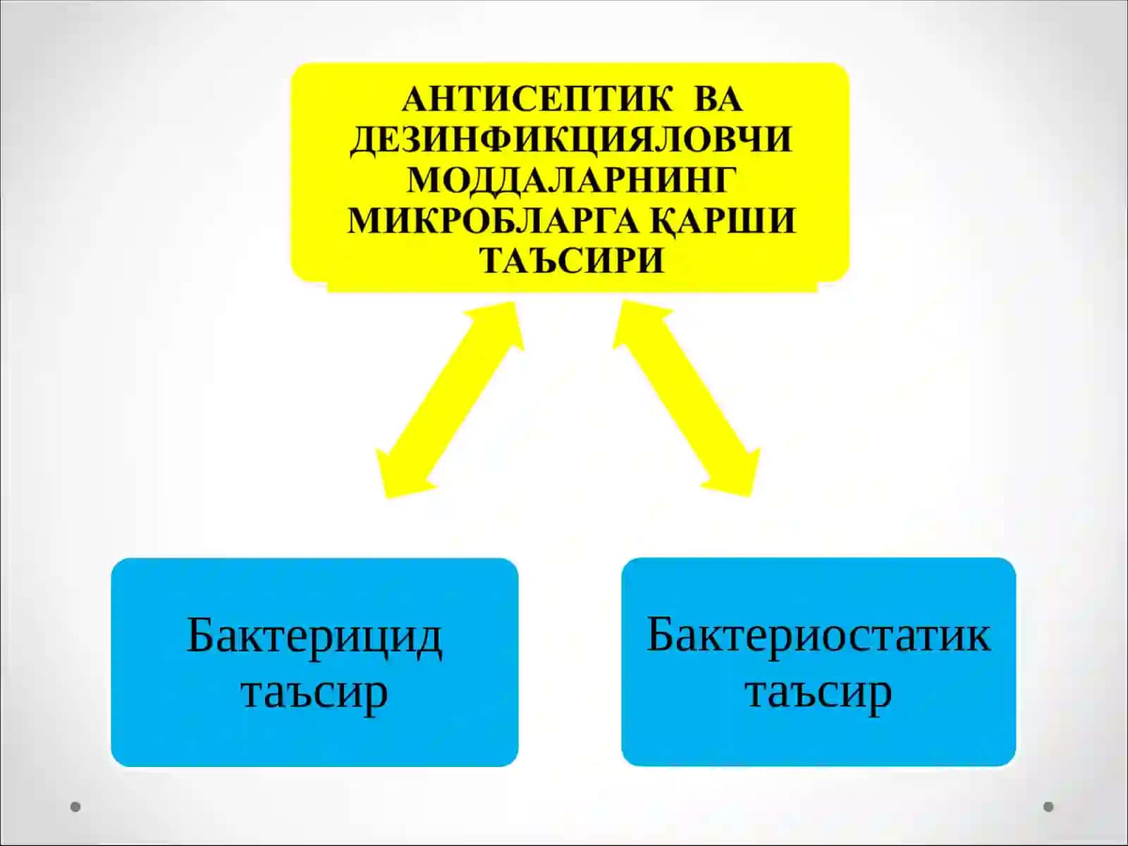 АНТИСЕПТИК ВА ДЕЗИНФИКЦИЯЛОВЧИ МОДДАЛАР 4