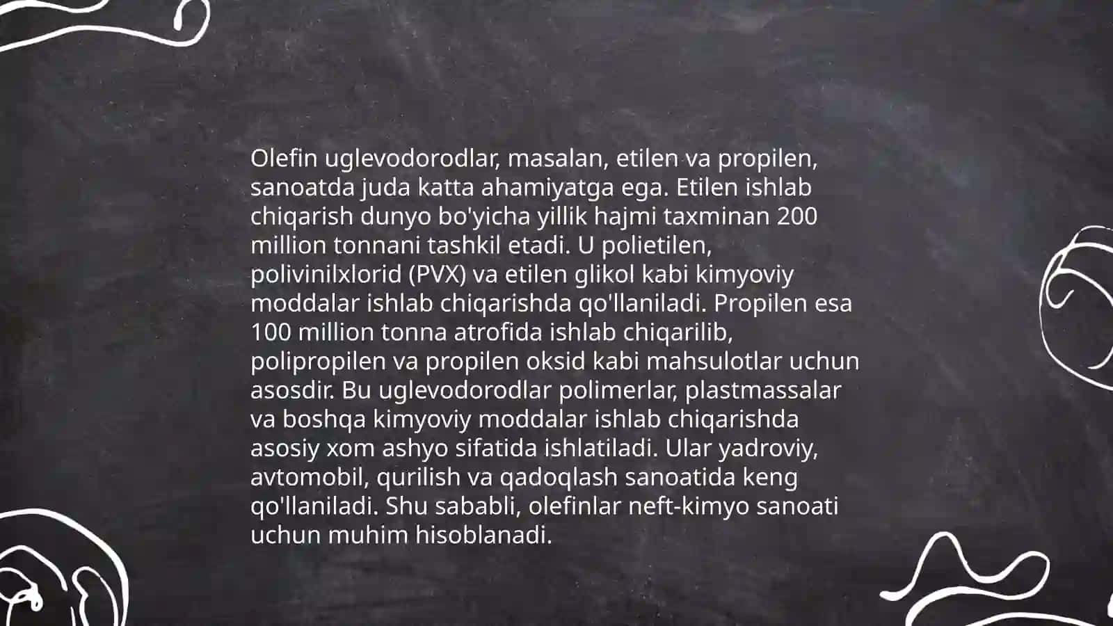 Olefin uglevodorodlar 4