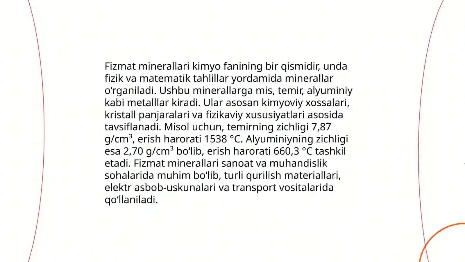 Sof tugʻma elementlar sinfi minerallari 4