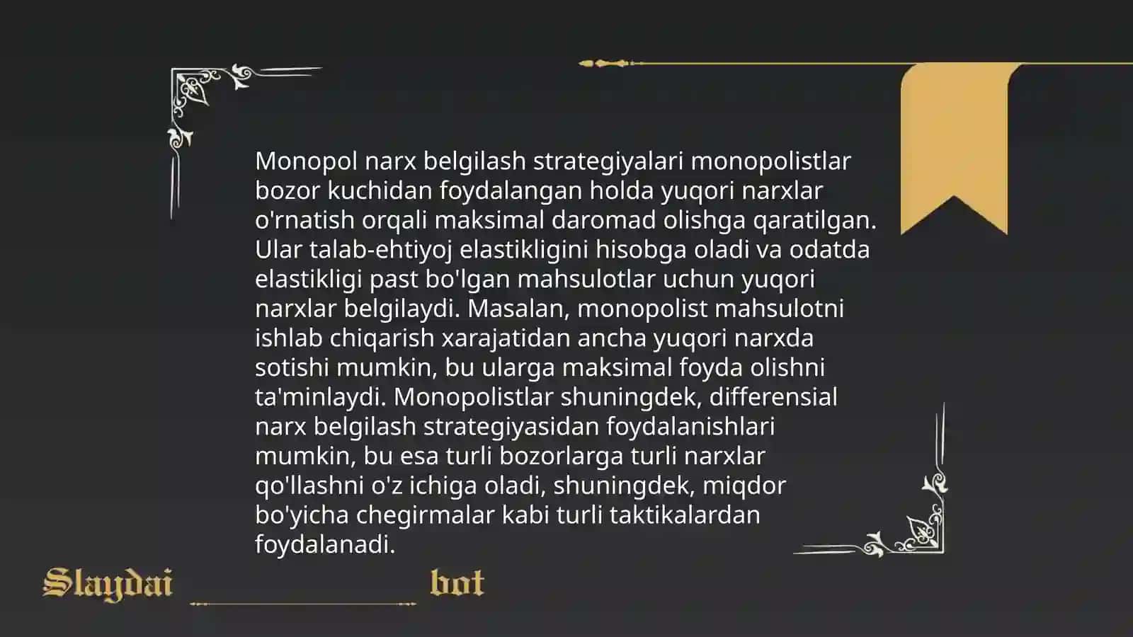 Monopol bozor sharoiti 4