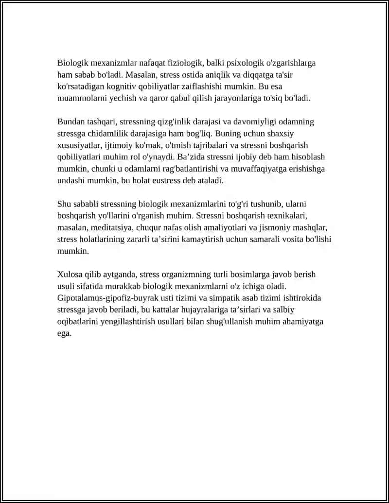 RUHIY XOLATLAR: STRESS, FRUSTRASIYA, FOBIYA 4