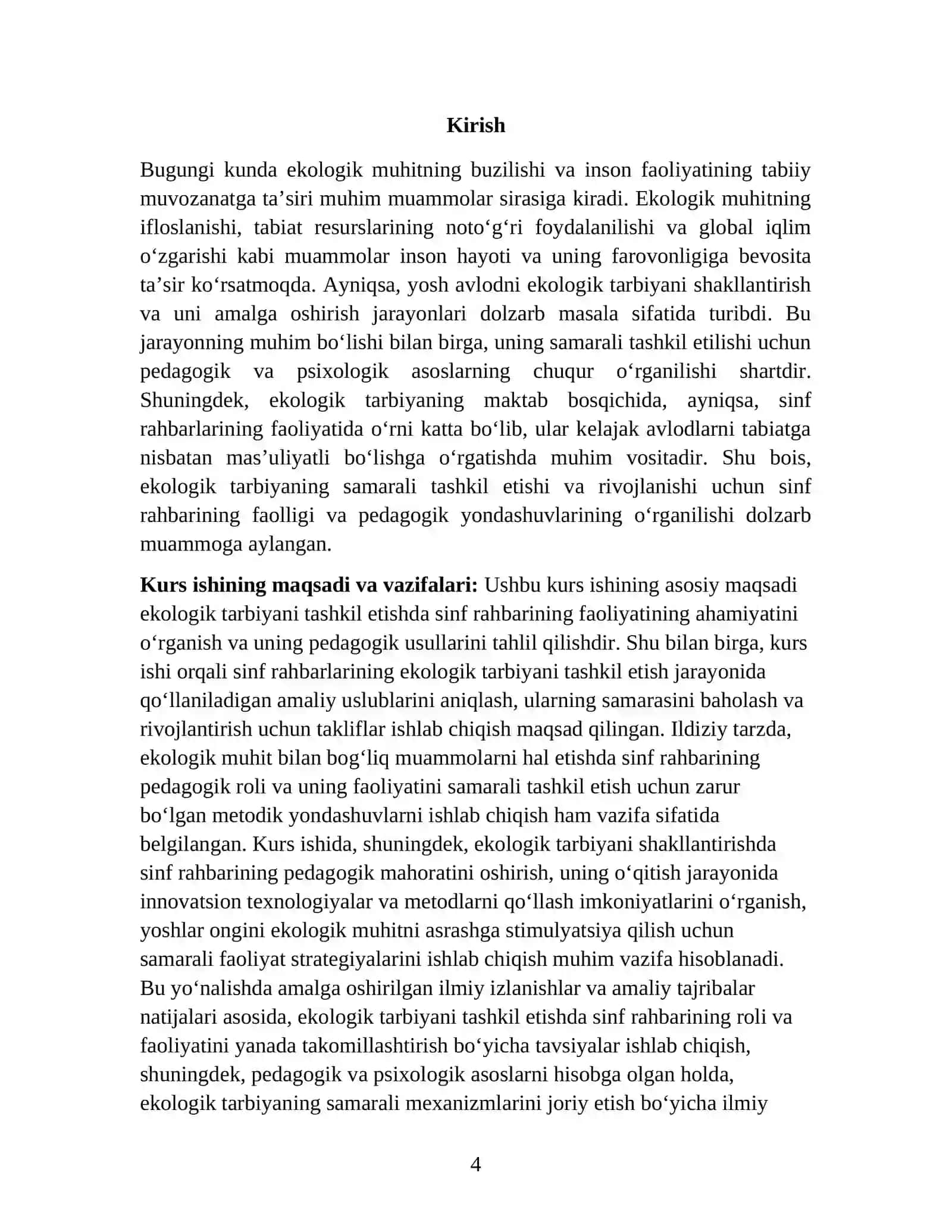 EKOLOGIK TARBIYANI TASHKIL ETISHDA SINF RAHBARINING FAOLIYATI 4