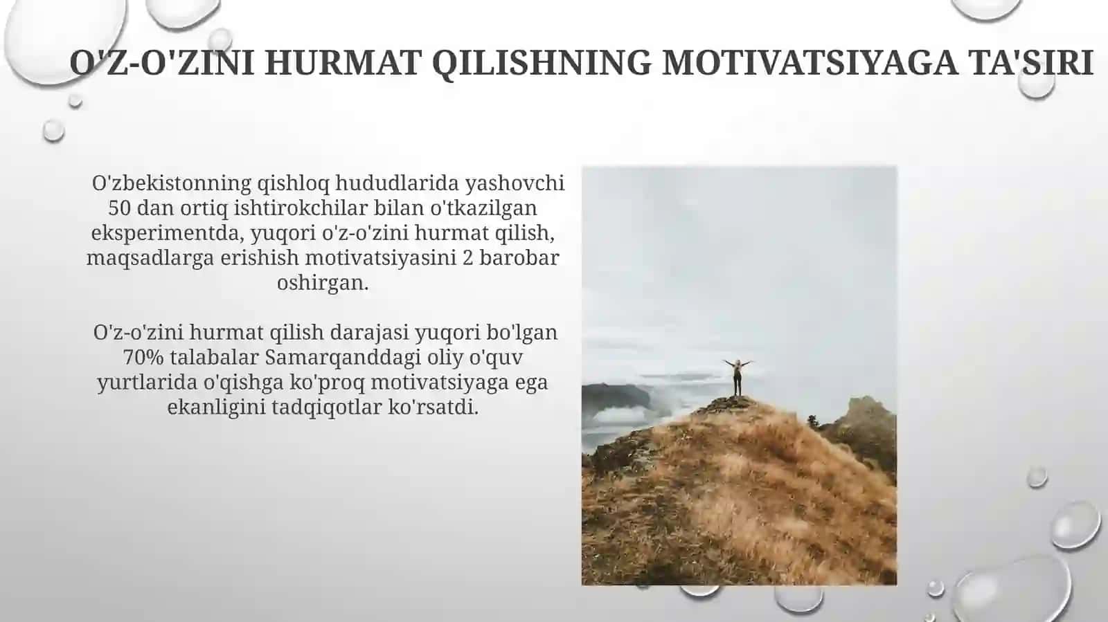 O'zini o'zi baholash va motivatsiya 4