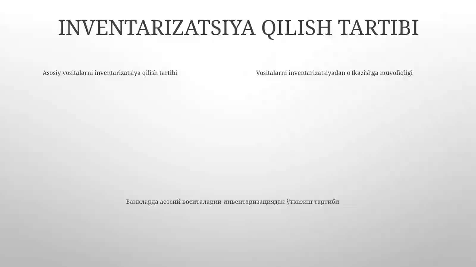Асосий воситаларни инвентаризациядан утказиш тартиби 4