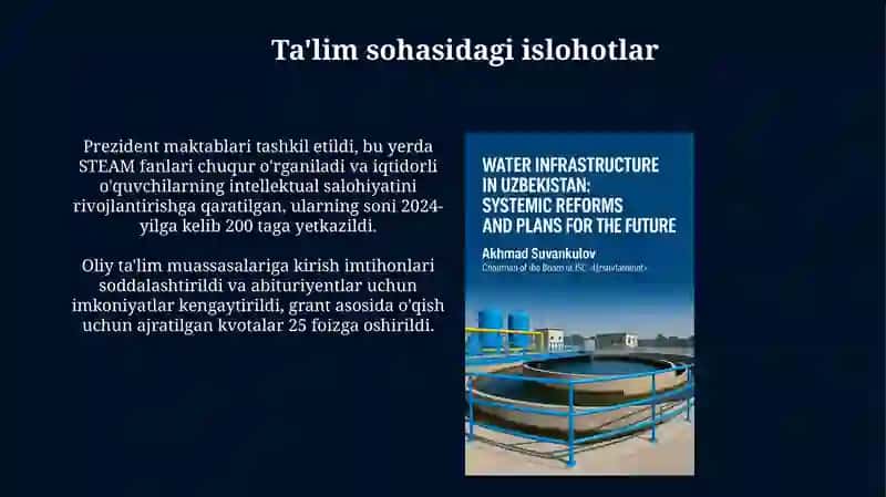 O'zbekistonda Ichtimoyi Sohada Amalga Oshirilgan Islohotlar 4