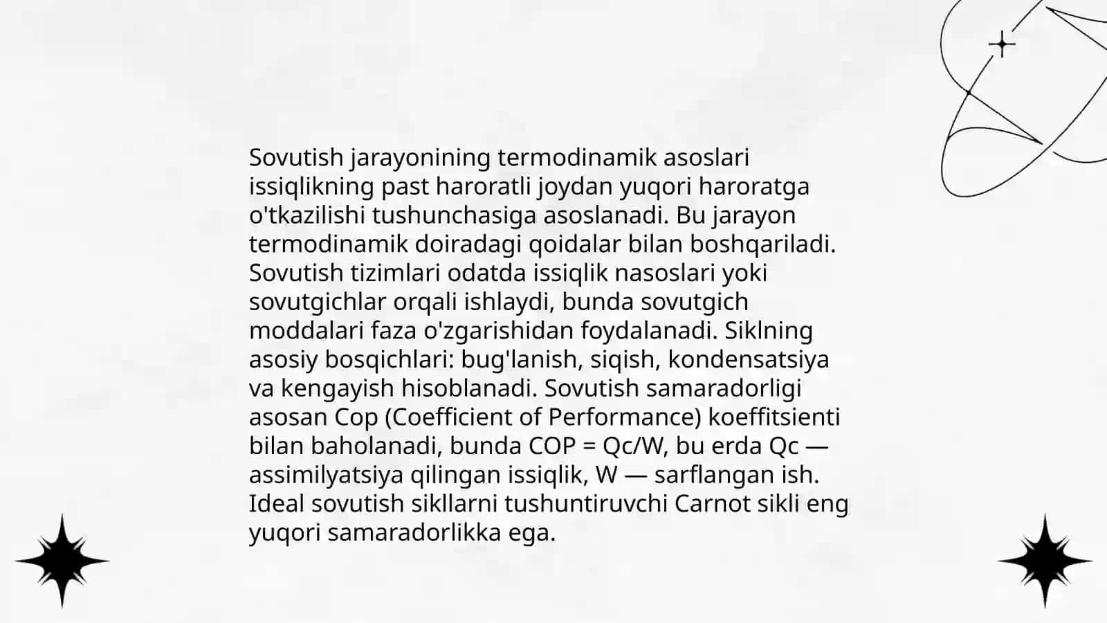Uglevodorodli maxsulotlarni sovutish jarayonini tadqiq etish 4