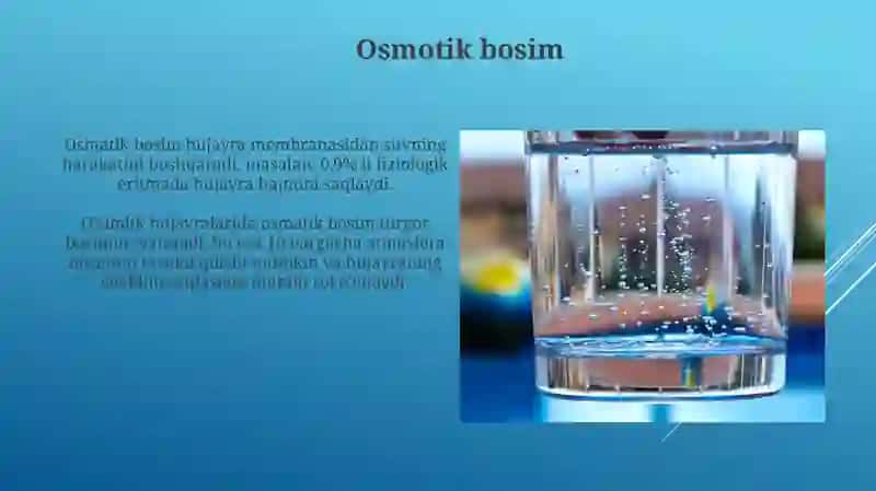 Osmos hodisasi 4