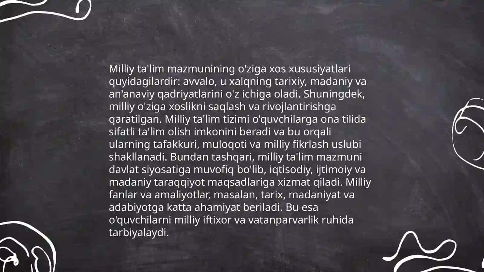 Ta'lim mazmuni 4