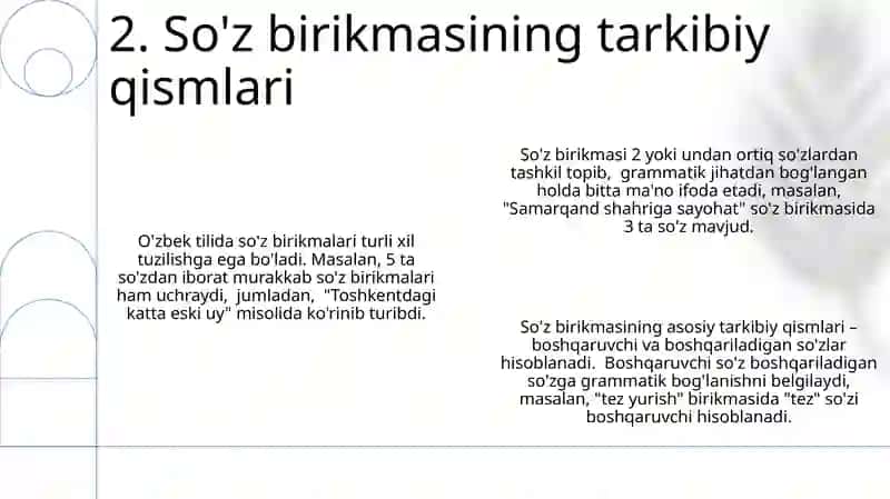 So'z birikmasi 4