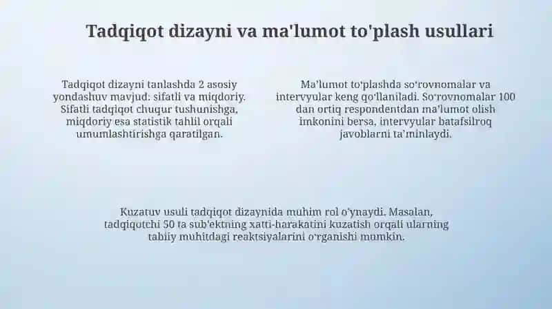 Tadqiqotning Samarali Olib Borish Masalalari 4