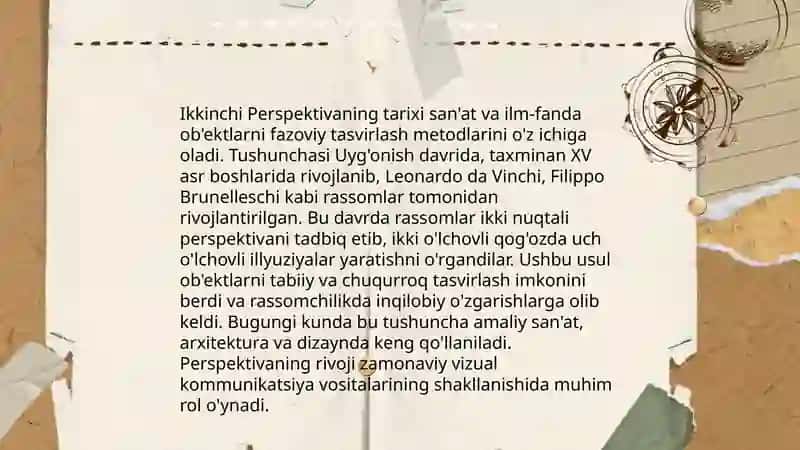 Geometrik shakllarning perspektivasi 4