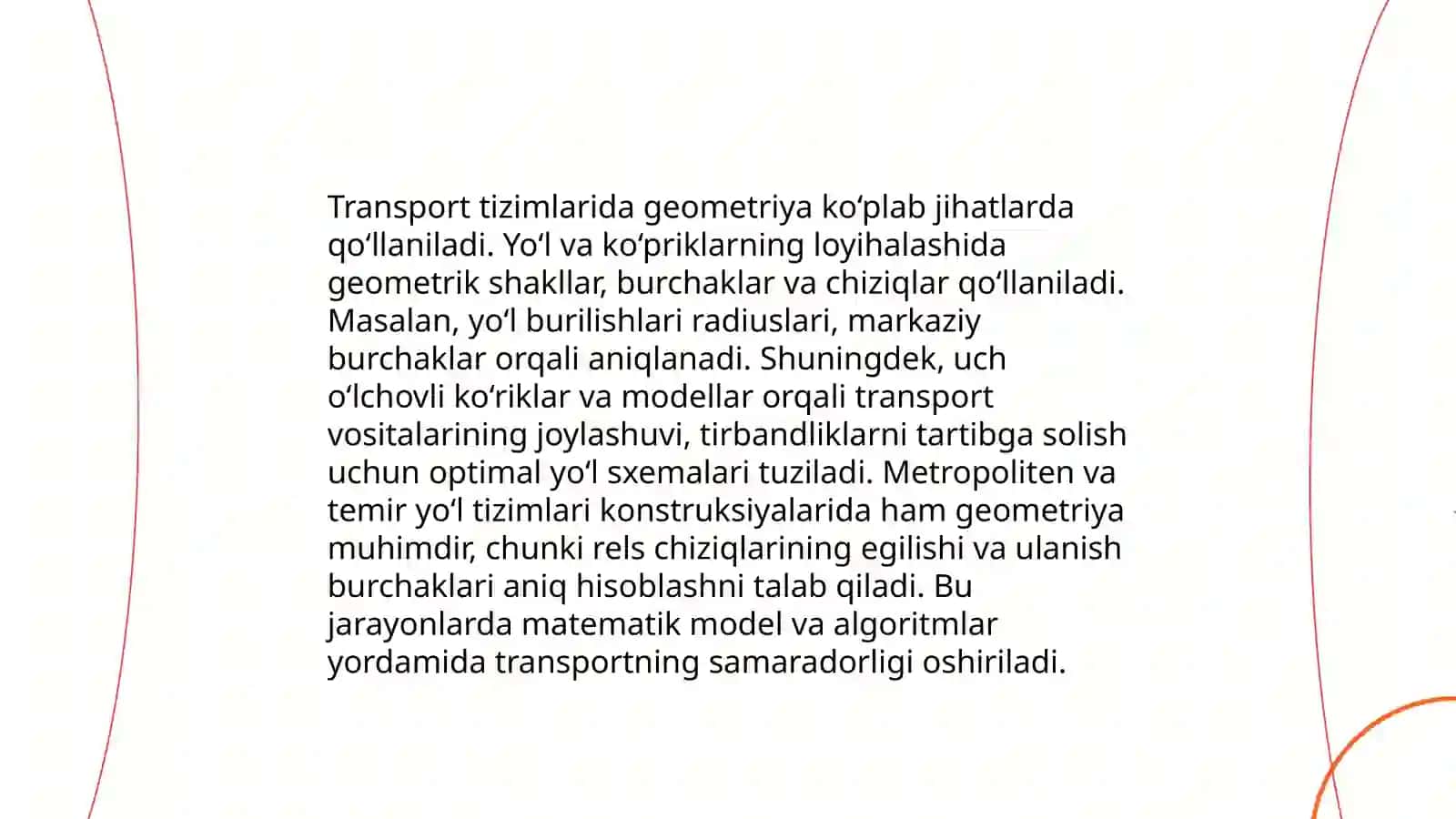 Geometriyaning hayotga tatbiqlari 4