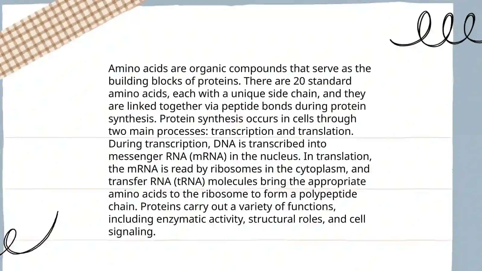 Proteins 4