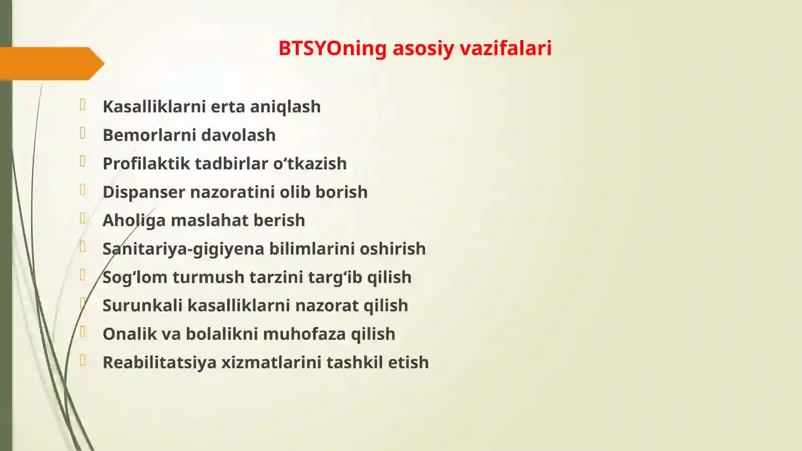 Aholigabirlamchitibbiysanitariyayordaminitashkiletish 4