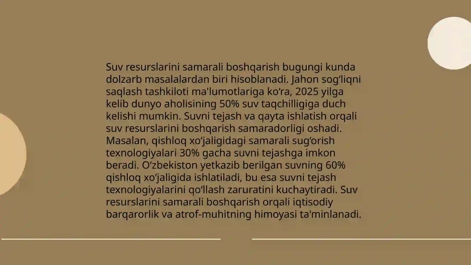 Tabiy resurslarni boshqarish 4