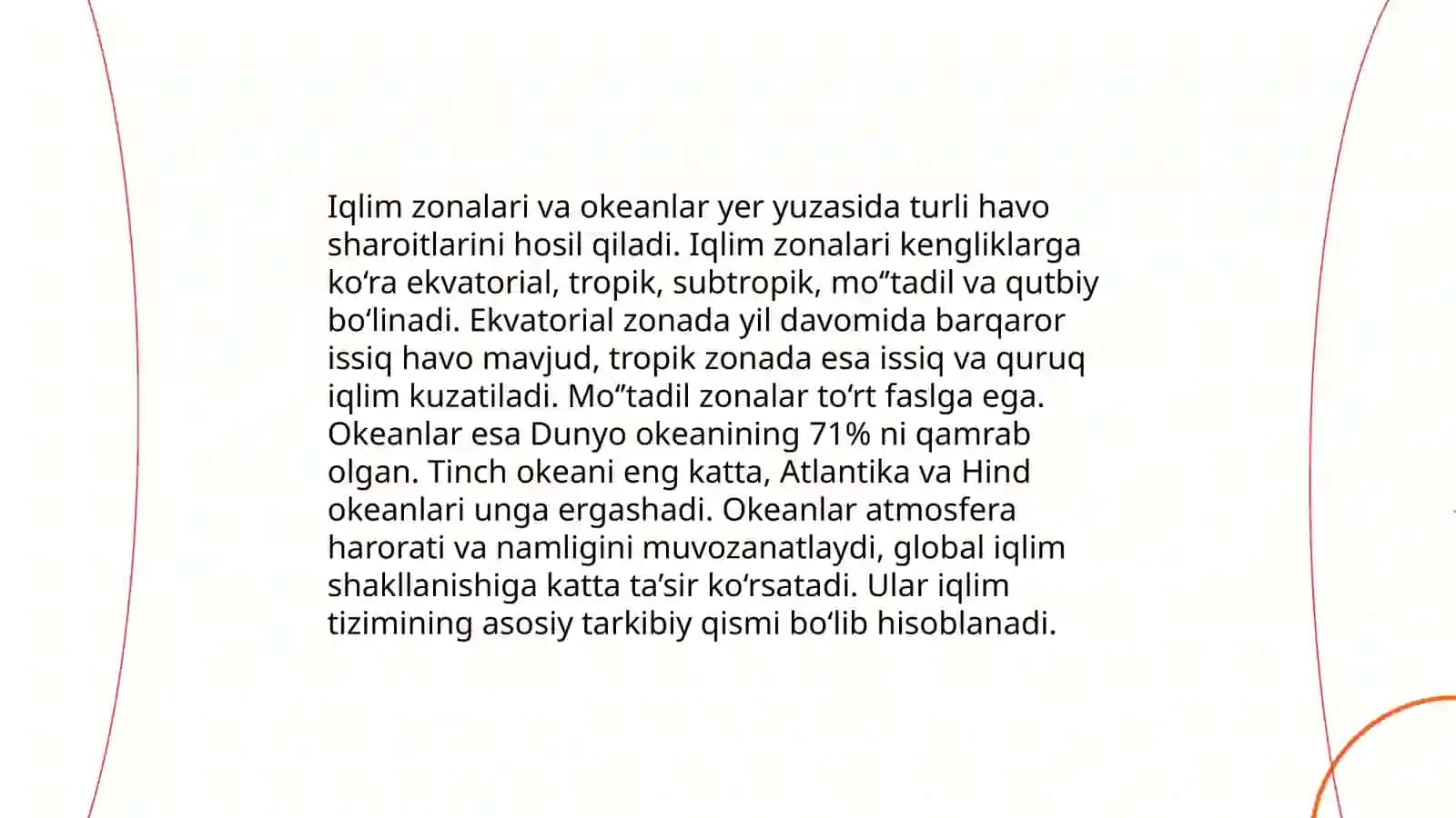 Dunyo okeanining zonalligi 4
