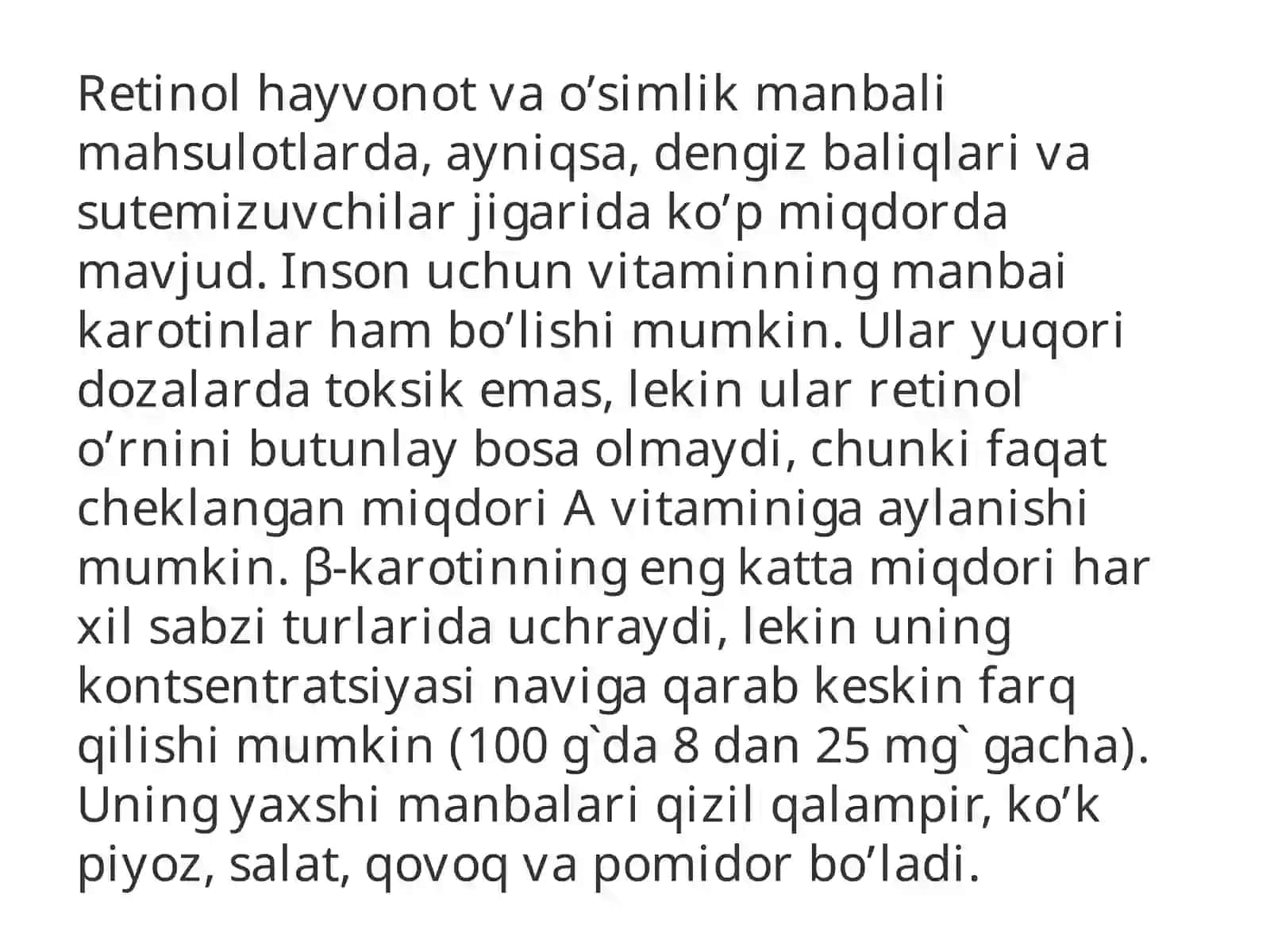 Yog’da eruvchan vitaminlar 4
