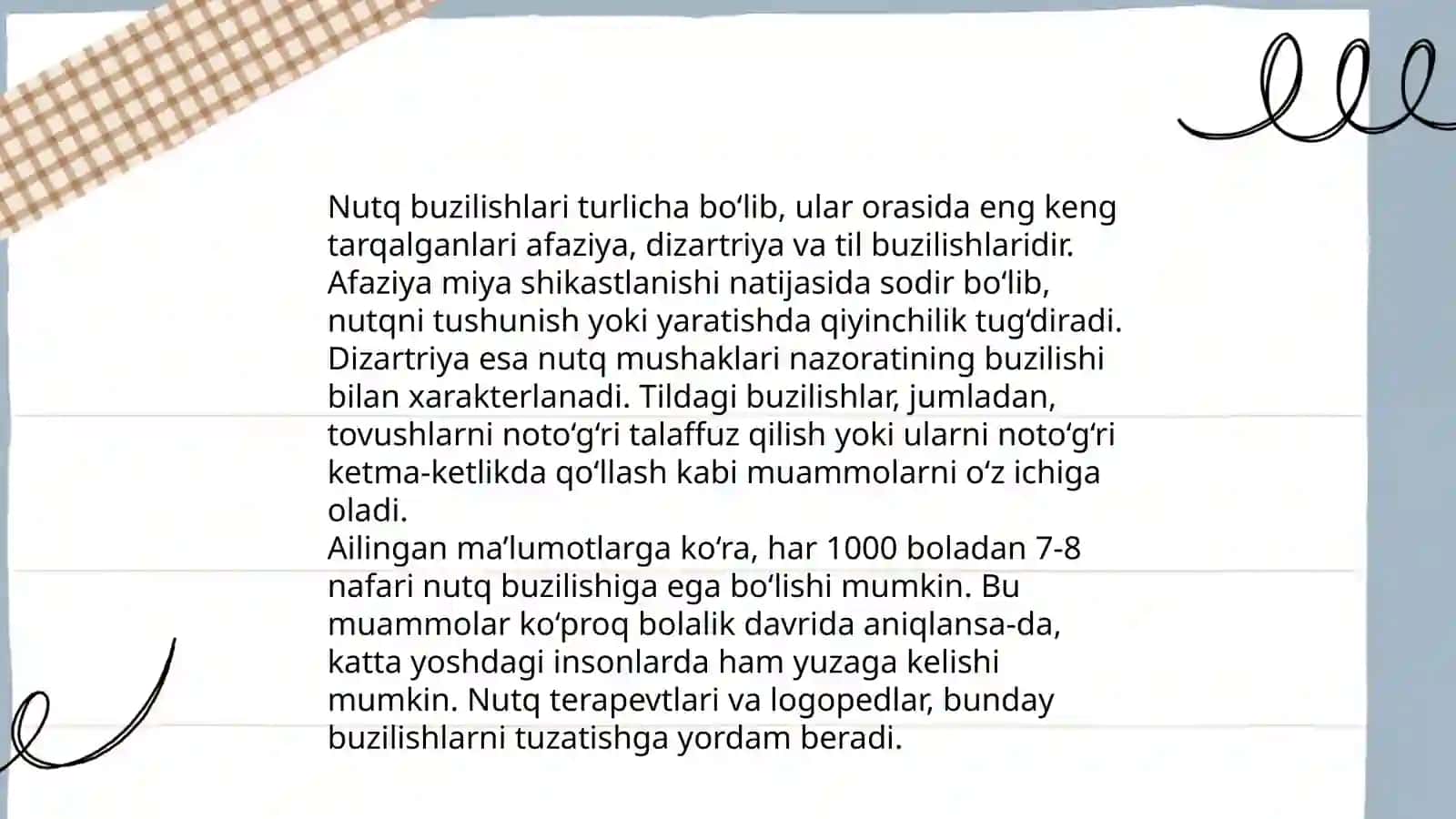 Nutq buzilishlari etalogiyasi 4
