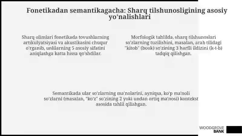 Sharq olimlarining tilshunoslikka qo'shgan hissasi 4