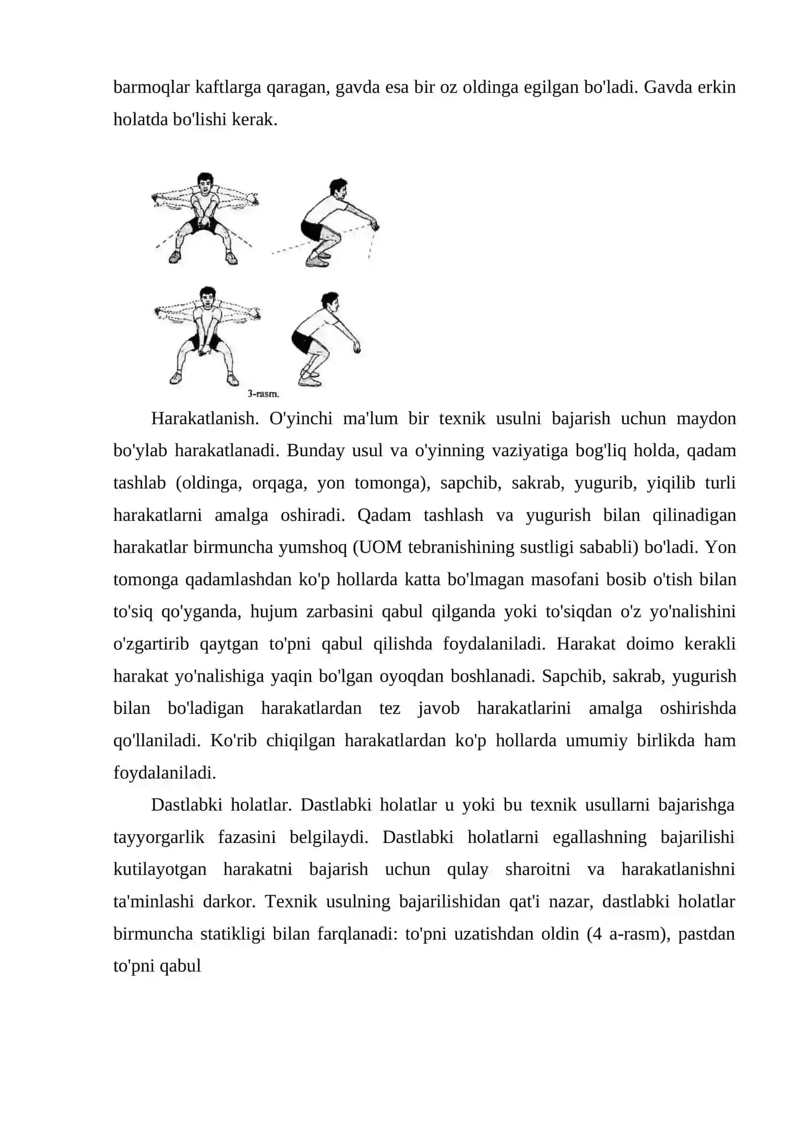 O'yin texnikasi va uning tasnifi 4