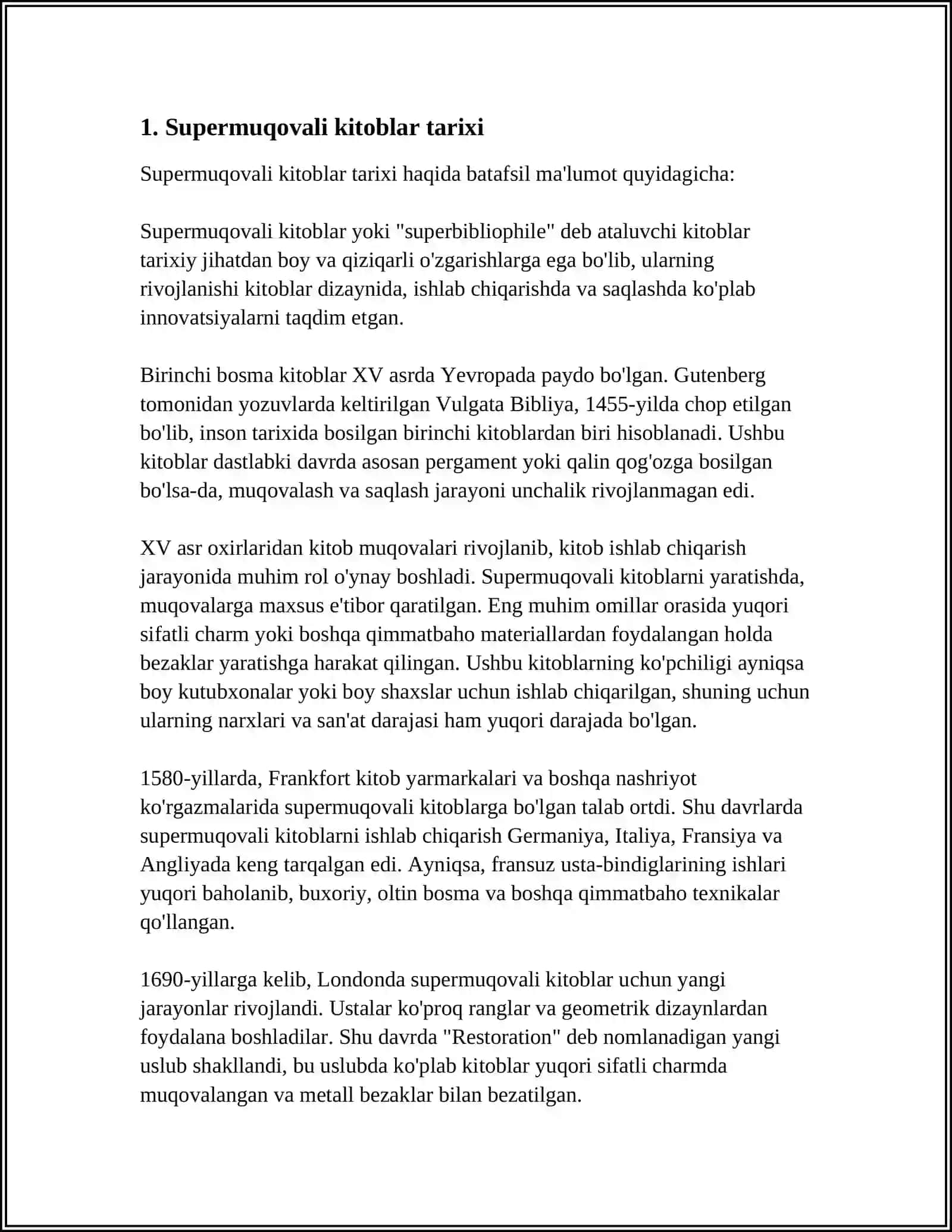 Supermuqovali kitoblar tarixi 4