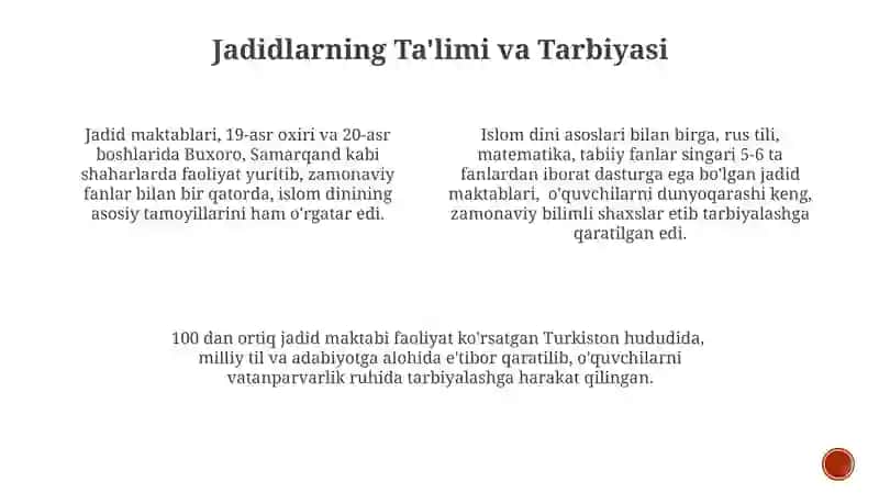 Islohchilarning Hayoti va Faoliyati 4