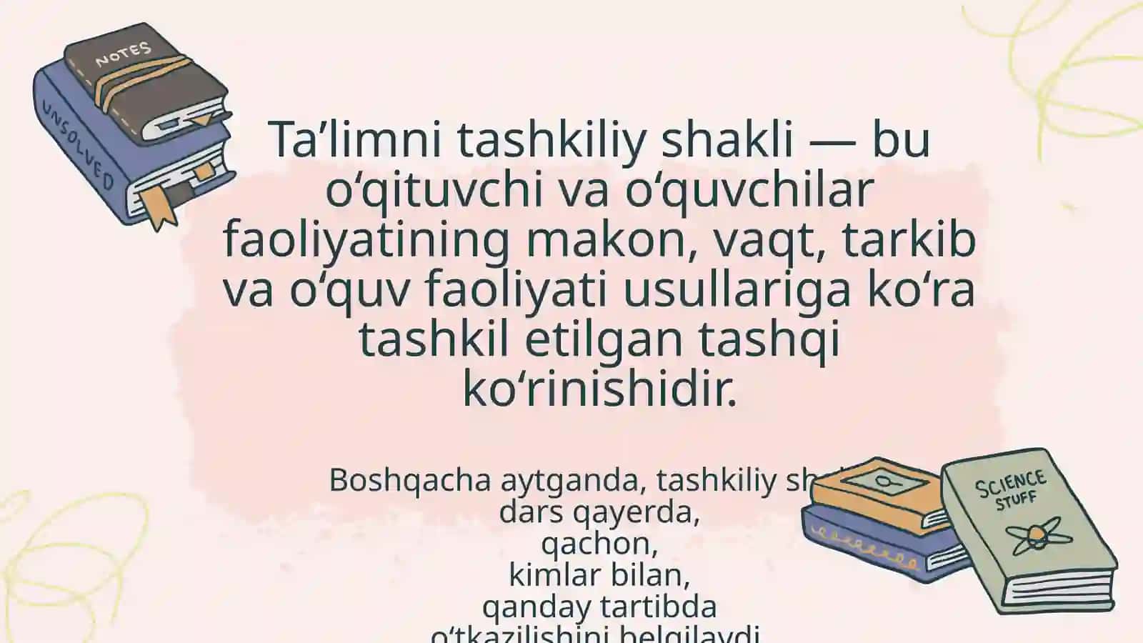 Matematika oʻqitishning tashkiliy shakllari 4
