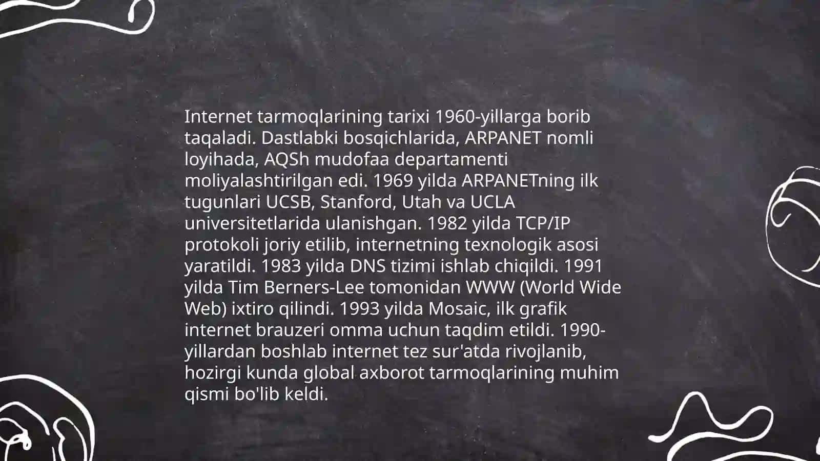 Internet tarmoqlar 4